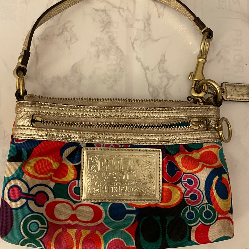 Colorful Coach Bag